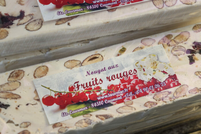 nougat_cranberries_laurmar_miel_lavande_amande_provence - nougat de Montelimar et de qualité