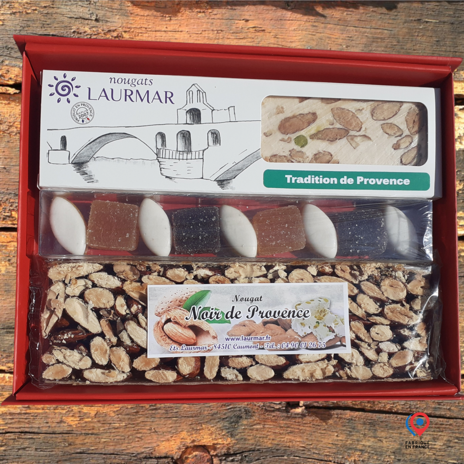 Coffret nougat blanc tendre – Laurmar