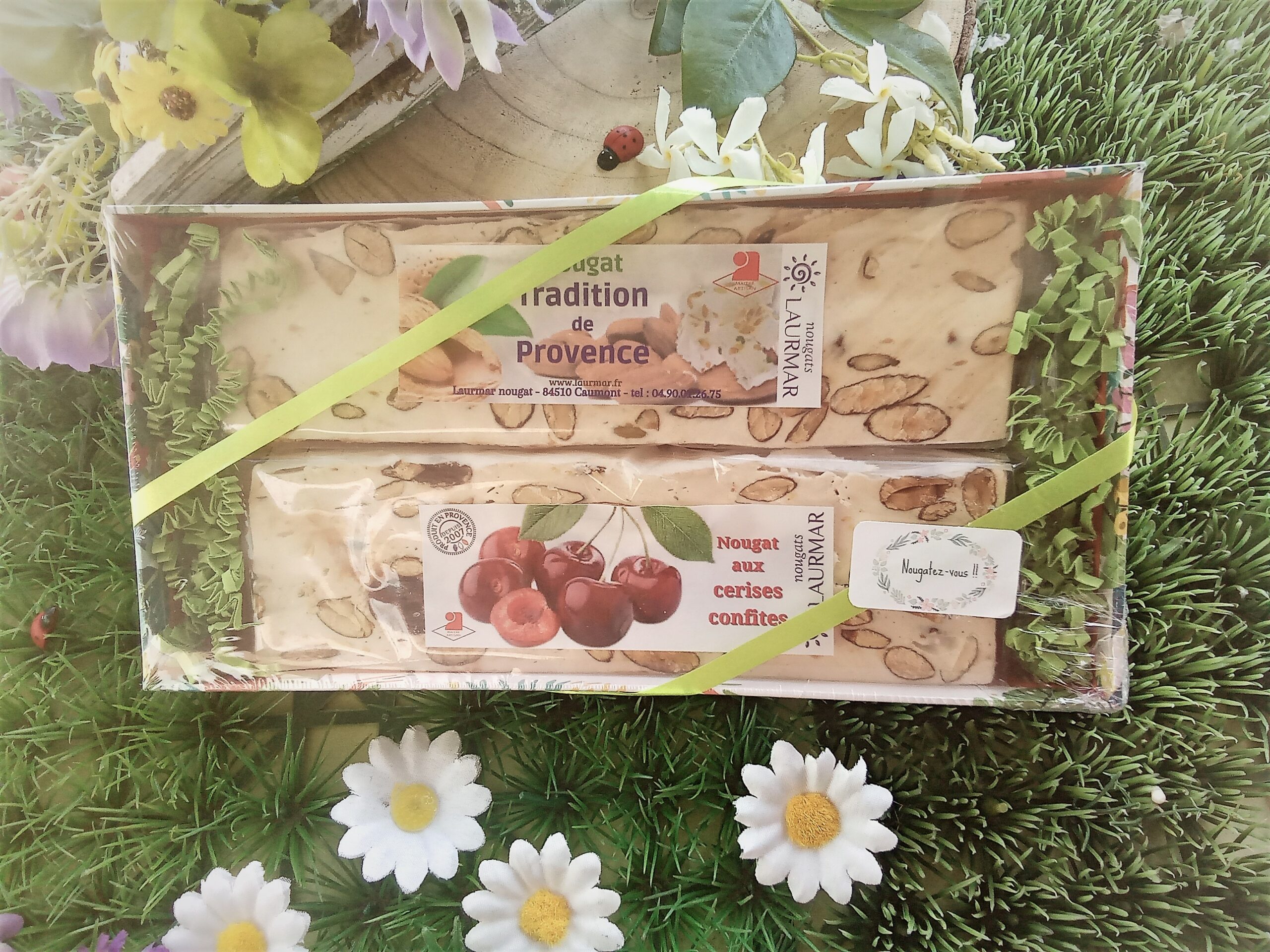 Coffret nougat blanc tendre – Laurmar