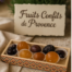 Coffret bois fruits confits glacés