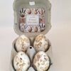 4 Œufs de Nougat Blanc Tendre